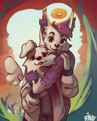 Fully rendered with bg